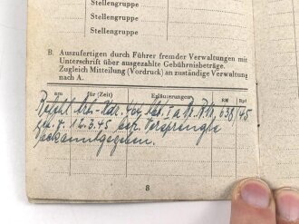 Deutscher Volkssturm Wehrmacht "Soldbuch"