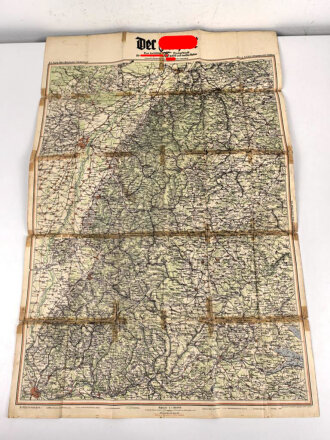 N.S Karte Blatt "Mittelbaden Schwarzwald"...