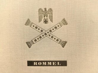 Deutschland nach 1945 "Generalfeldmarschall Rommel - Zum Ehrenden Gedenken" neuwertig in leicht defekter Papierhülle, 100 Seiten