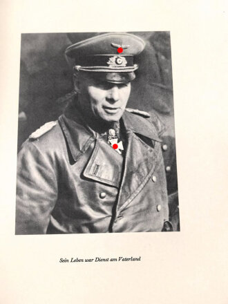 Deutschland nach 1945 "Generalfeldmarschall Rommel - Zum Ehrenden Gedenken" neuwertig in leicht defekter Papierhülle, 100 Seiten