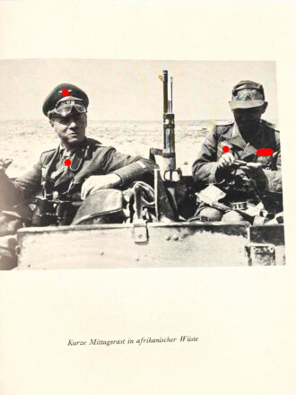 Deutschland nach 1945 "Generalfeldmarschall Rommel - Zum Ehrenden Gedenken" neuwertig in leicht defekter Papierhülle, 100 Seiten