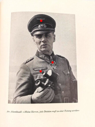 Deutschland nach 1945 "Generalfeldmarschall Rommel - Zum Ehrenden Gedenken" neuwertig in leicht defekter Papierhülle, 100 Seiten