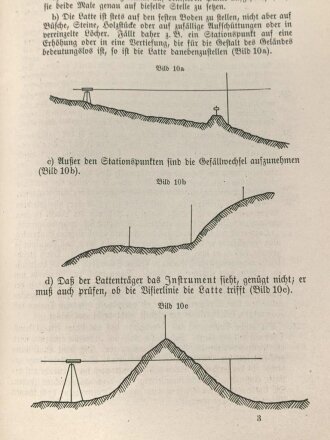 H. Dv. 448/5 "Beobachtungs- und Vermessungsgerät" Heft 5, datiert 1941, 80 Seiten