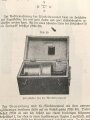 H. Dv. 448/5 "Beobachtungs- und Vermessungsgerät" Heft 5, datiert 1941, 80 Seiten