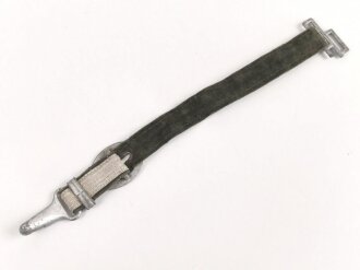 Teil eines Gehänge zum Dolch für Offiziere des Heeres, Beschläge Zink versilbert