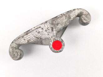 Papierstange zum Dolch für Offiziere des Heeres, Zink versilbert, original ?