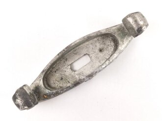 Papierstange zum Dolch für Offiziere des Heeres, Zink versilbert, original ?
