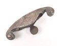 Parierstange zum Dolch für Offiziere des Heeres, Zink versilbert, original ?