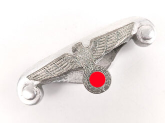 Papierstange zum Dolch für Offiziere des Heeres, Aluminium, das Hakenkreuz angeklebt, original ?