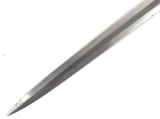 Klinge zum Dolch für Offiziere des Heeres, Hersteller WMW Waffen