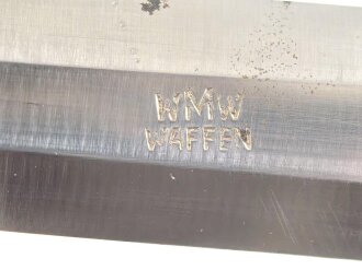 Klinge zum Dolch für Offiziere des Heeres, Hersteller WMW Waffen