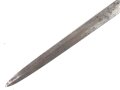 Klinge zum Dolch für Offiziere des Heeres, Hersteller Anton Wingen Jr. Solingen. Ungereinigtes Stück