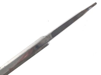 Klinge zum Dolch für Offiziere des Heeres, Hersteller Höller Solingen. Ungereinigtes Stück