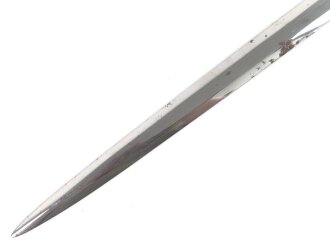Klinge zum Dolch für Offiziere des Heeres, Hersteller Höller Solingen. Ungereinigtes Stück