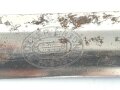 Klinge zum Dolch für Offiziere des Heeres, Hersteller Höller Solingen. Ungereinigtes Stück