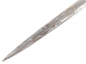 Klinge zum Dolch für Offiziere des Heeres, ungereinigtes Stück