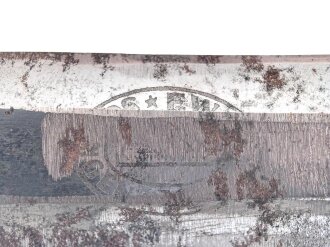 Klinge zum Dolch für Offiziere des Heeres, ungereinigtes Stück
