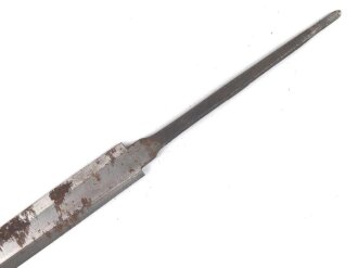Klinge zum Dolch für Offiziere des Heeres, ungereinigtes Stück