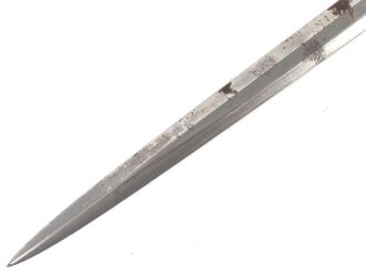 Klinge zum Dolch für Offiziere des Heeres, ungereinigtes Stück