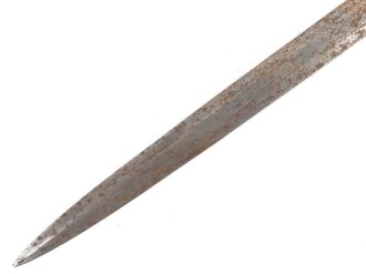Klinge zum Dolch für Offiziere des Heeres, ungereinigtes Stück
