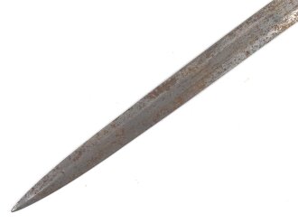 Klinge zum Dolch für Offiziere des Heeres, ungereinigtes Stück