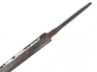 Klinge zum Dolch für Offiziere des Heeres, ungereinigtes Stück