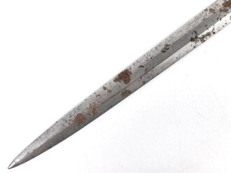 Klinge zum Dolch für Offiziere des Heeres, ungereinigtes Stück