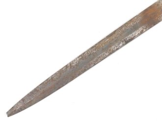 Klinge zum Dolch für Offiziere des Heeres, ungereinigtes Stück
