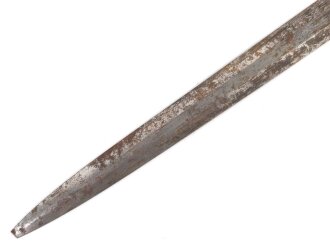 Klinge zum Dolch für Offiziere des Heeres, ungereinigtes Stück