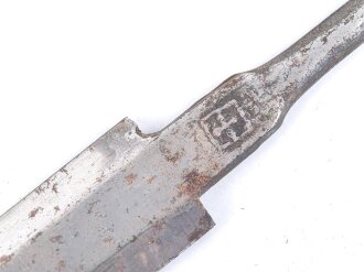 Klinge zum Dolch für Offiziere des Heeres, ungereinigtes Stück