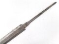 Klinge zum Dolch für Offiziere des Heeres, ungereinigtes Stück