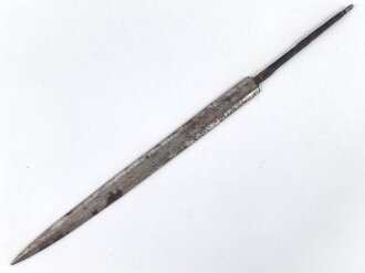 Klinge zum Dolch für Offiziere des Heeres, ungereinigtes Stück