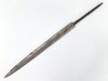 Klinge zum Dolch für Offiziere des Heeres, ungereinigtes Stück