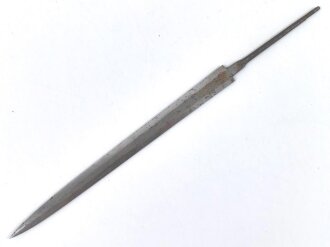 Klinge zum Dolch für Offiziere des Heeres, ungereinigtes Stück