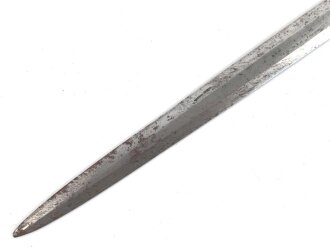 Klinge zum Dolch für Offiziere des Heeres, ungereinigtes Stück