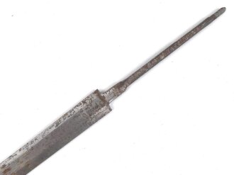 Klinge zum Dolch für Offiziere des Heeres, ungereinigtes Stück