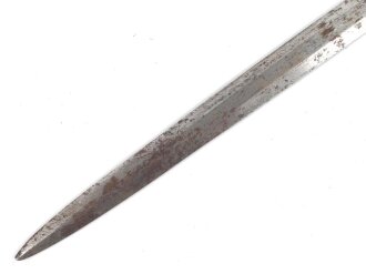 Klinge zum Dolch für Offiziere des Heeres, ungereinigtes Stück