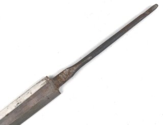Klinge zum Dolch für Offiziere des Heeres, ungereinigtes Stück
