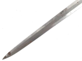 Klinge zum Dolch für Offiziere des Heeres, ungereinigtes Stück