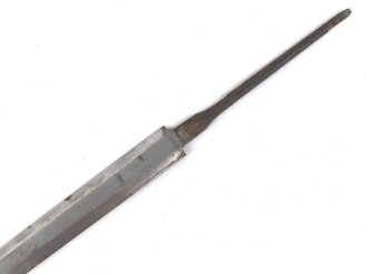 Klinge zum Dolch für Offiziere des Heeres, ungereinigtes Stück