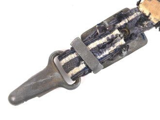 Teil eines Gehänge zum Dolch für Offiziere der Luftwaffe, Beschläge Zink versilbert