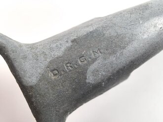 Teil eines Gehänge zum Dolch für Offiziere der Luftwaffe, Beschläge Zink versilbert