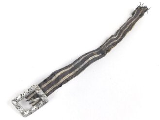 Teil eines Gehänge zum Dolch für Offiziere der Luftwaffe, Beschläge Aluminium