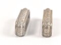 Paar Ersatzteile für ein Gehänge zu einem Dolch III.Reich. Zink