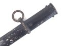 Oberer Teil einer Säbelscheide. Innen gemessen 21mm