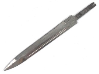 Klinge für ein Extraseitengewehr KS98 der Wehrmacht. Hersteller Höller Solingen, Gesamtlänge 25,5cm