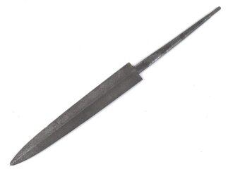 Klinge für einen Dolch III.Reich . Hersteller SMF Solingen. Wohl für DLV Dolch, Klingenlänge 16,9cm, Gesamtlänge 28,5cm