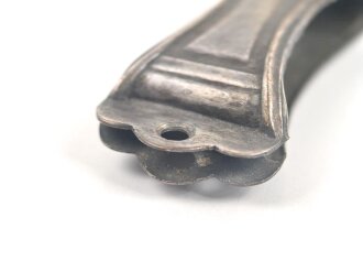 Scheidenbeschlag für einen SA  Dienstdolch. Nicht magnetisch, neuzeitliche Fertigung