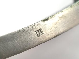 Paar Schiffchen für einen SS Dienstdolch, " III"