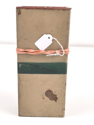 Behälter " Lauge für Nickelsammler" Fl 68424. Originallack, ungereinigtes Stück, leer